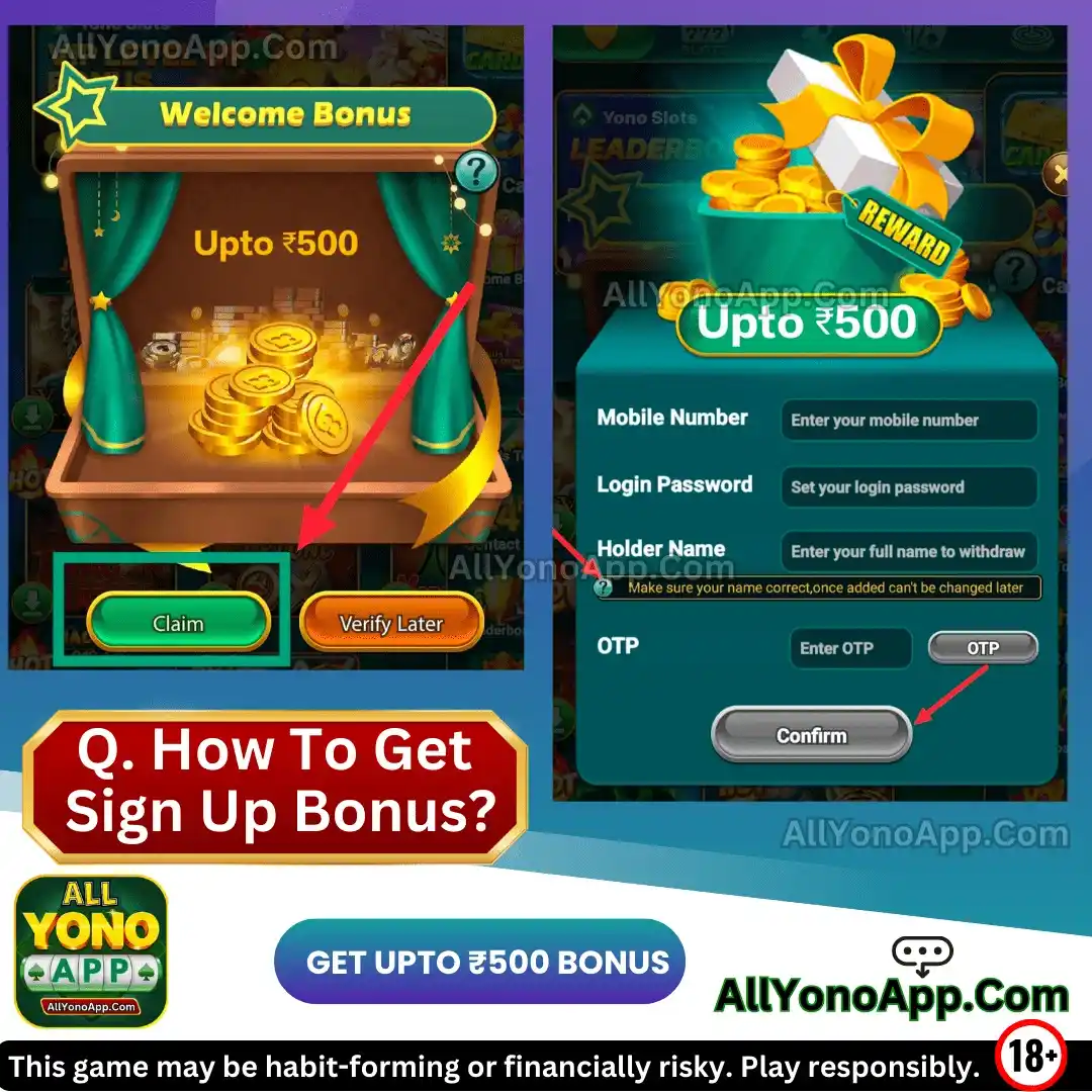 SPIN Lucky Signup Bonus Guide